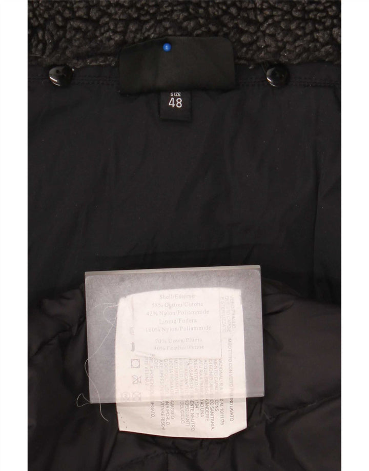 Canadiens Herren-Jacke mit Kapuze, gepolstert, Größe 48, mittelschwarz, Baumwolle