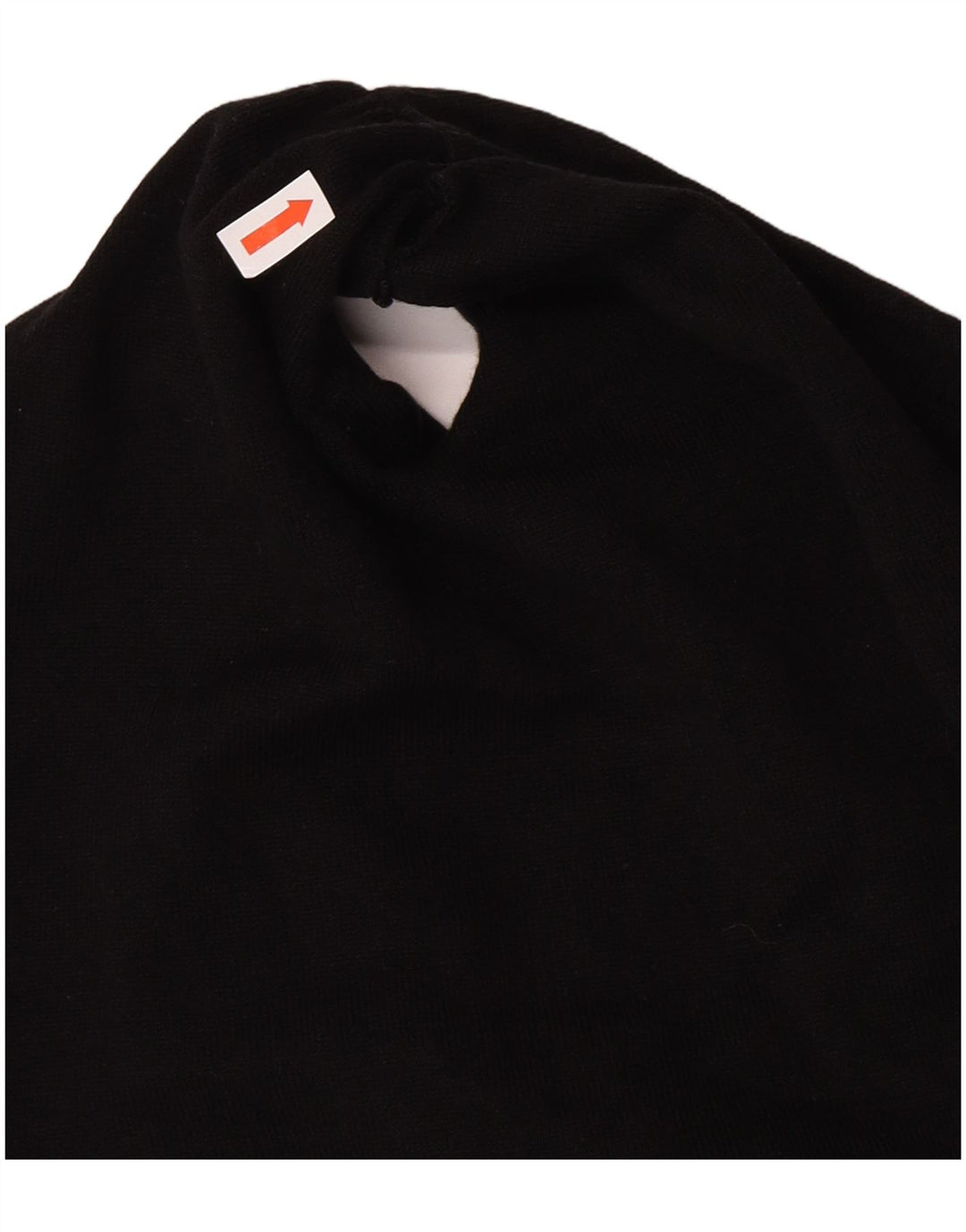 Chaps Damen Crop Neckholder Top UK 14 Große schwarze Seide