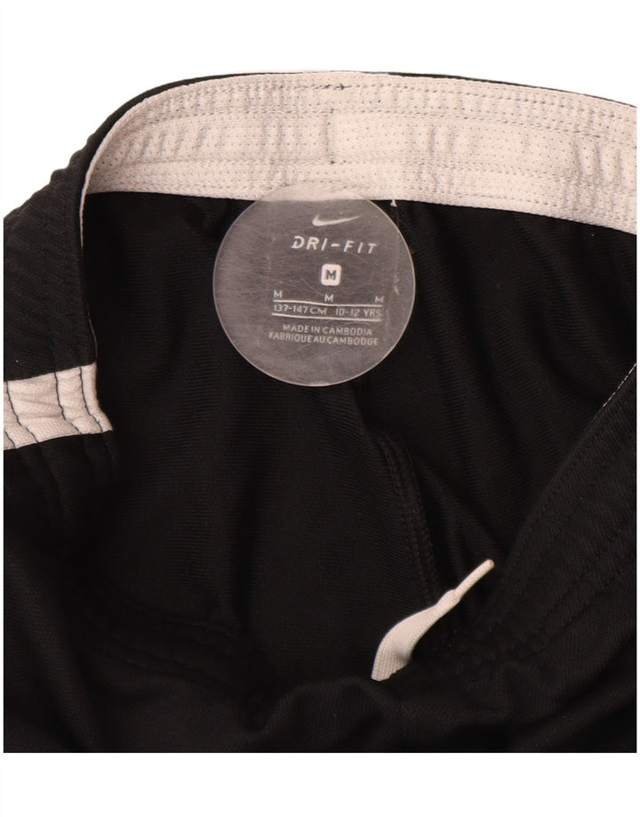 NIKE Jungen-Trainingshose, 10–11 Jahre, Mittelschwarz, Farbblock