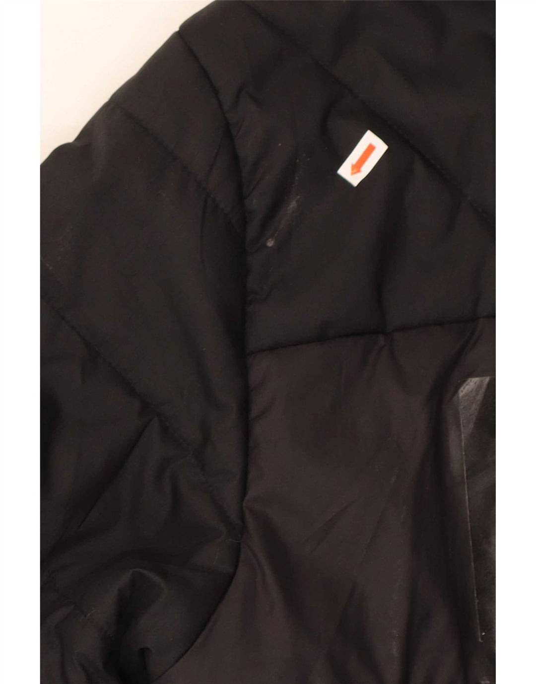 Puma Herren Grafik gepolsterte Jacke UK 40 Large Schwarz Polyester