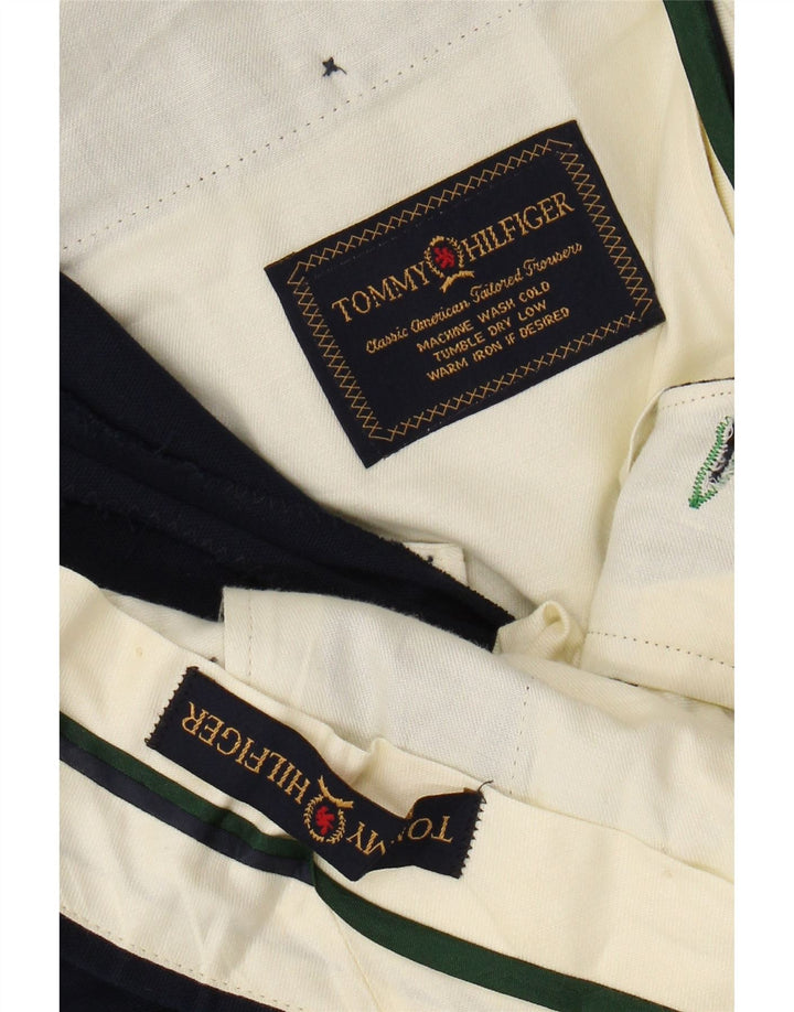 TOMMY HILFIGER Herren Pegged Chino Hose W38 L29 Marineblau