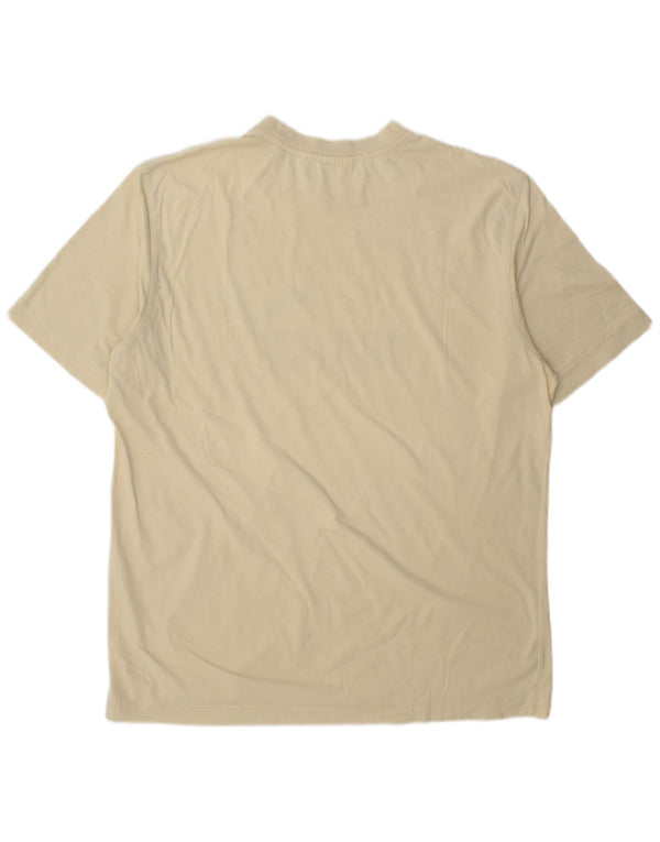 Puma Herren Grafik T-Shirt Top Large Beige
