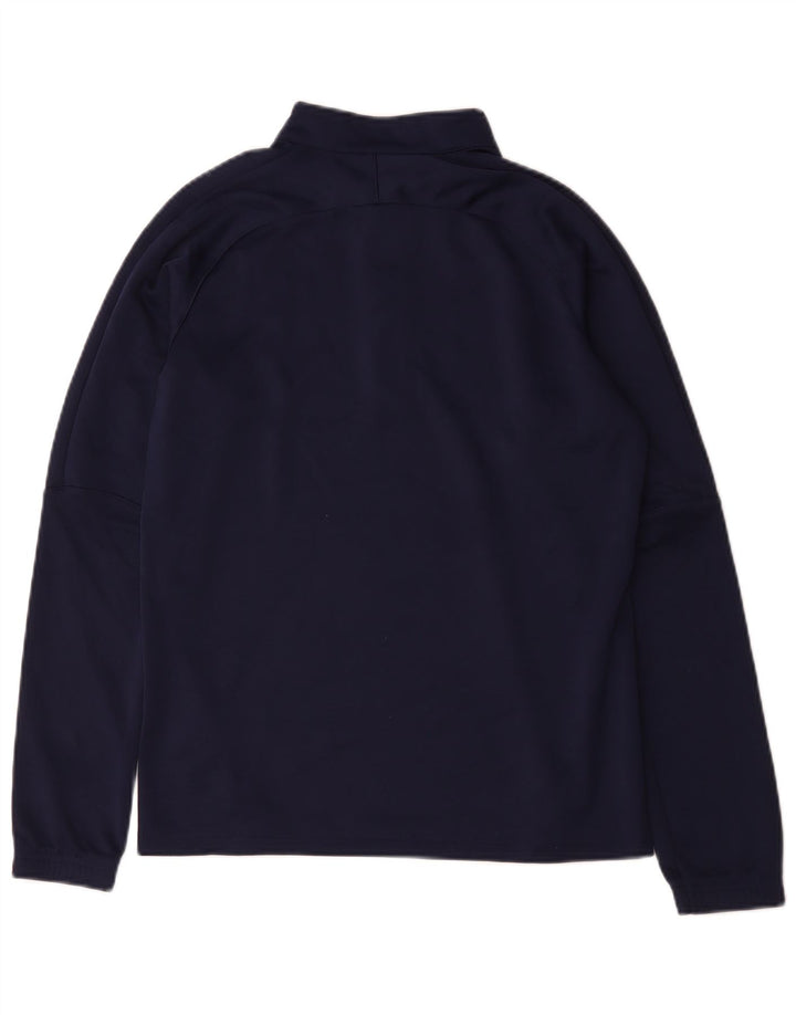 Puma Herren-Pullover-Trainingsanzug mit Reißverschluss, Größe S, Marineblau, Polyester