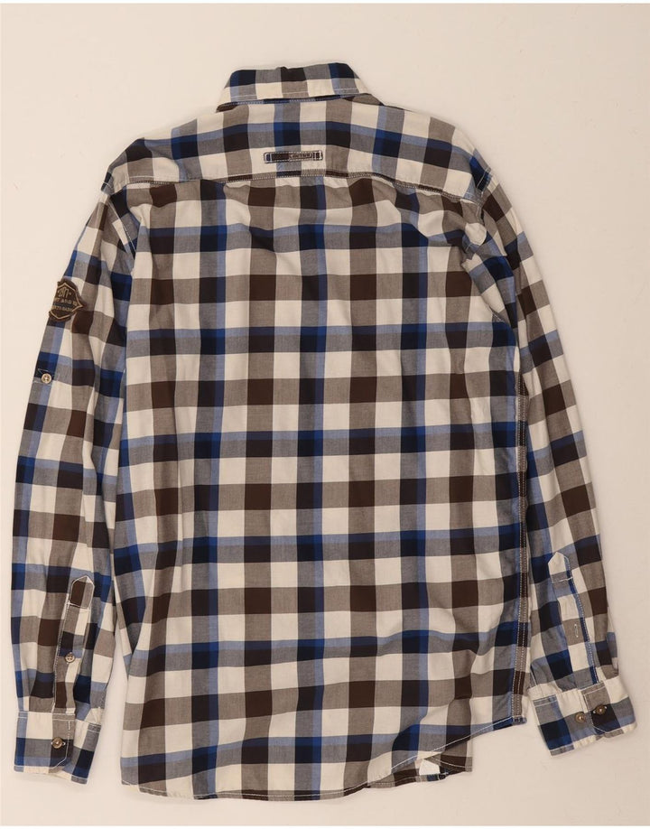 Camel Active Herrenhemd, mittelgroß, mehrfarbig, Gingham-Baumwolle