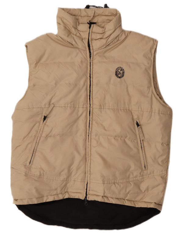Scorpion Bay Herren Wattierte Weste UK 38 Medium Beige Polyester
