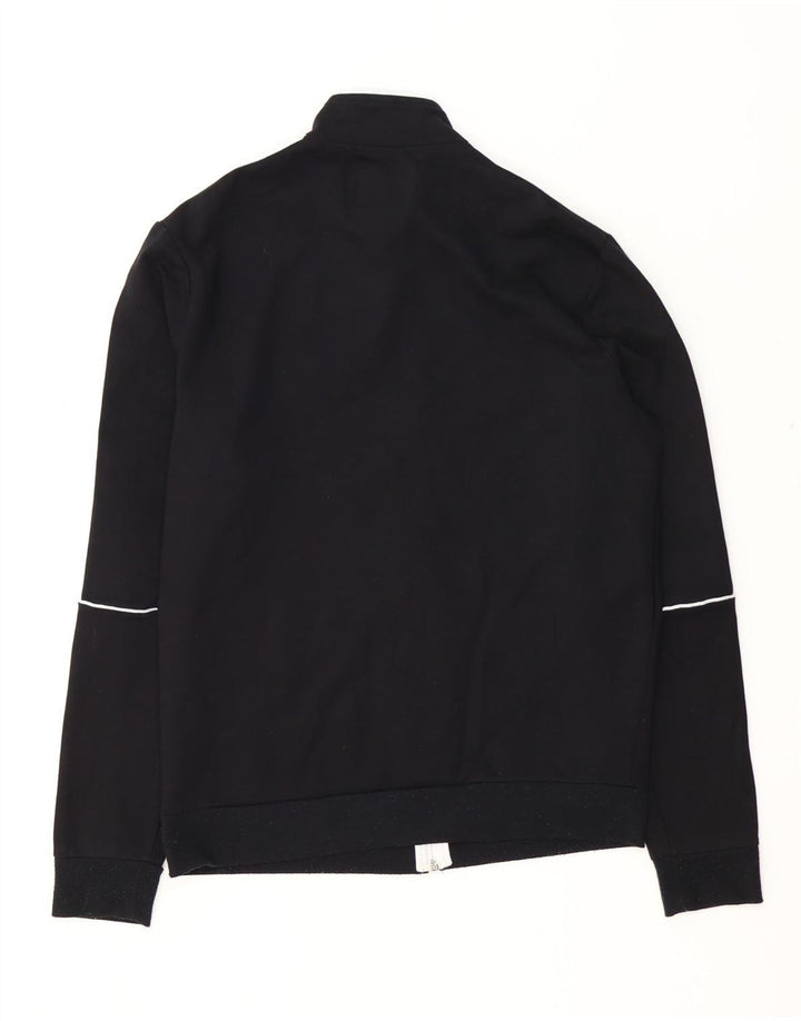GUESS Herren-Trainingsanzugoberteil mit Grafik, Größe S, Schwarz, Farbblock-Rayon
