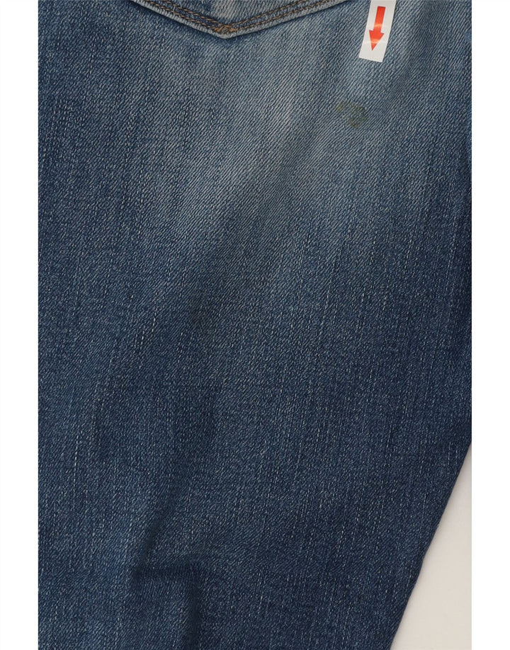 Replay Damen Slim Jeans W30 L29 Blaue Baumwolle