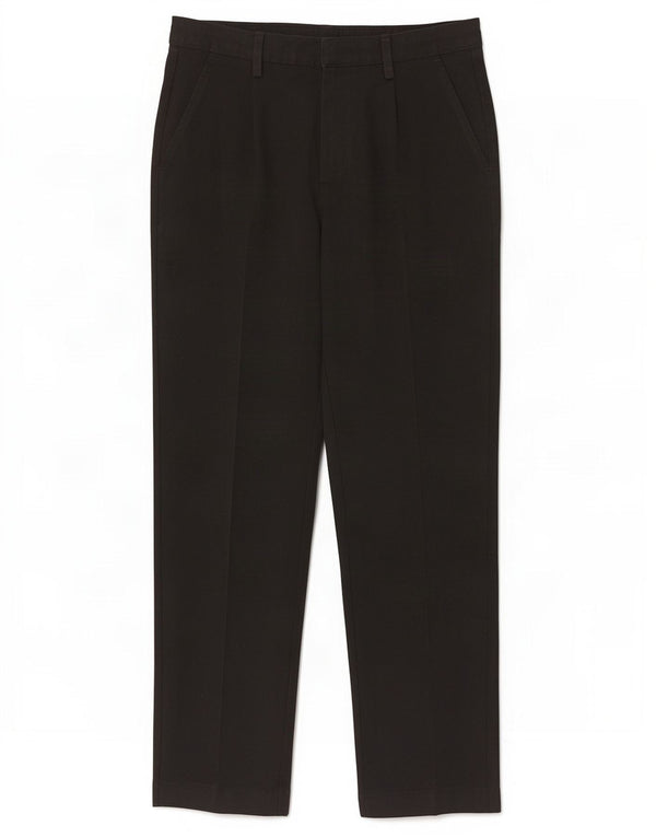 Marks & Spencer Gerade Chino-Hose für Jungen, 12–13 Jahre, W28, L27, Schwarz