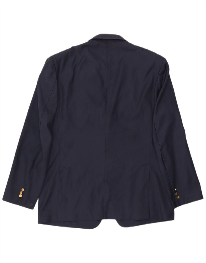 BURBERRYS Herren-Blazer mit 2 Knöpfen, UK 56, XL, Marineblau, Polyester