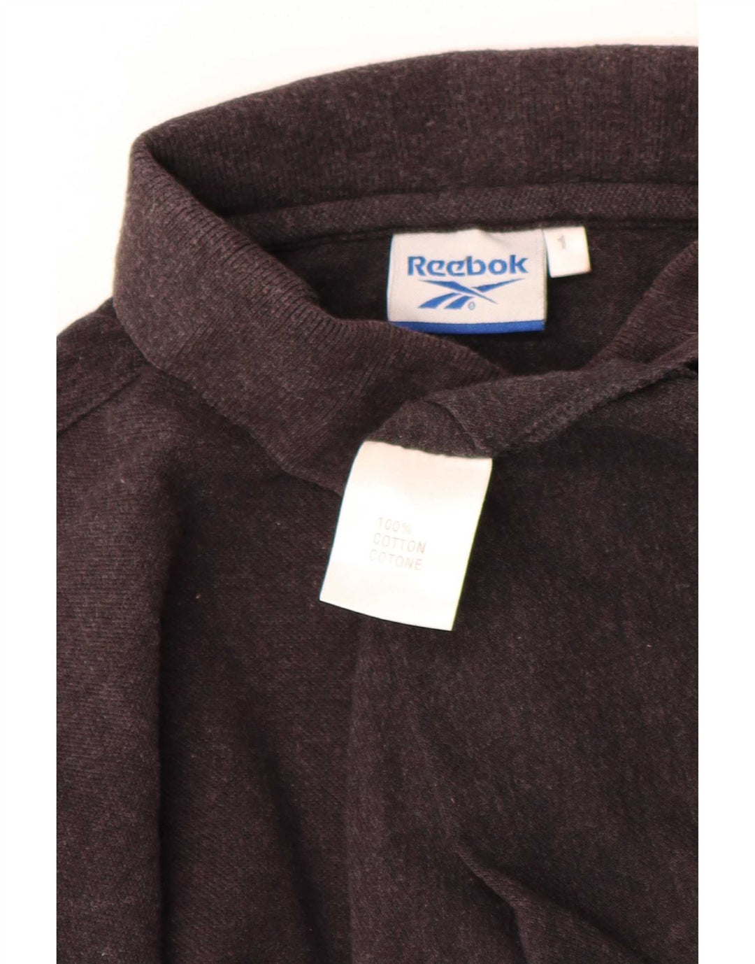 Reebok Herren Poloshirt Kleine braune Baumwolle