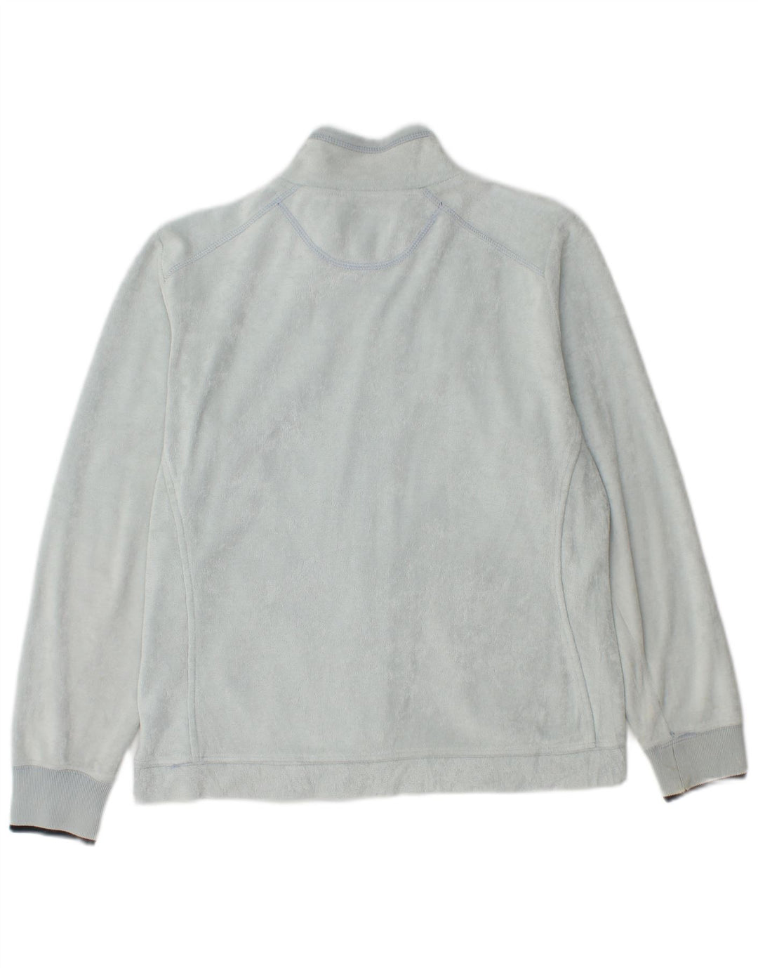 Champion Damen Velours-Trainingsoberteil, Jacke, UK 14, Mittelblau