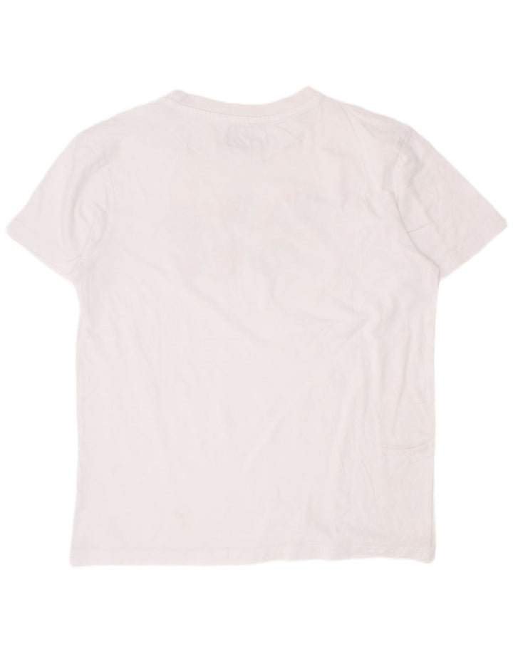 Kappa Jungen T-Shirt mit Grafik, 11–12 Jahre, Weiß