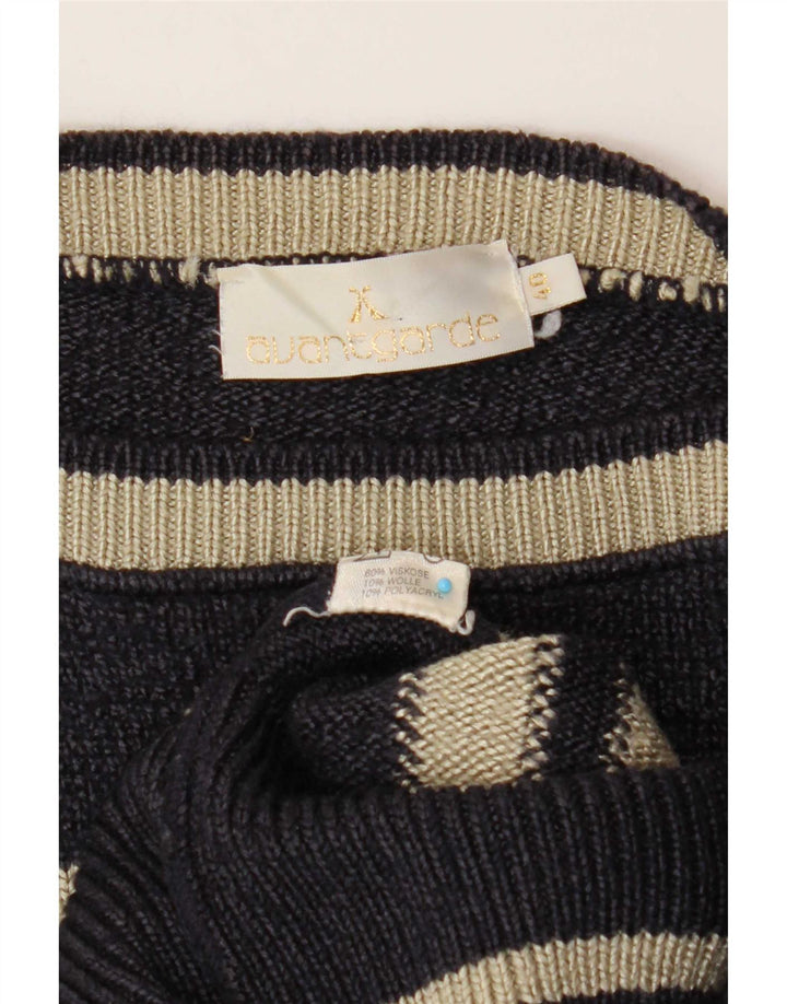 Avant Garde Damen-Pullover mit U-Boot-Ausschnitt, EU 40, mittleres Marineblau