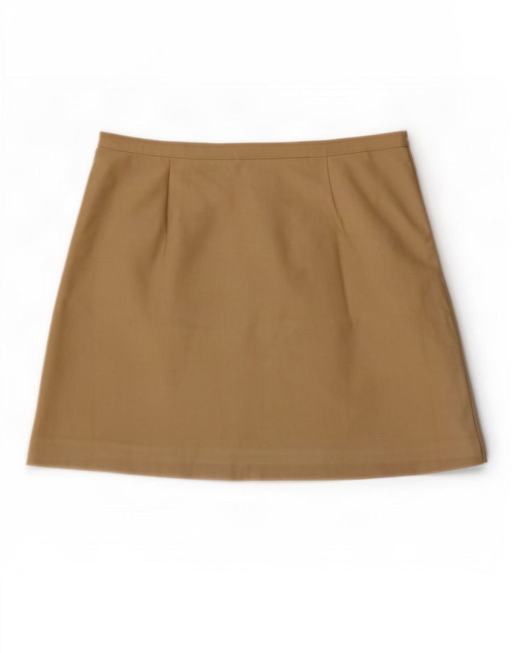 P.S. Company Damen Minirock UK 16 Large W30 Khaki Polyester