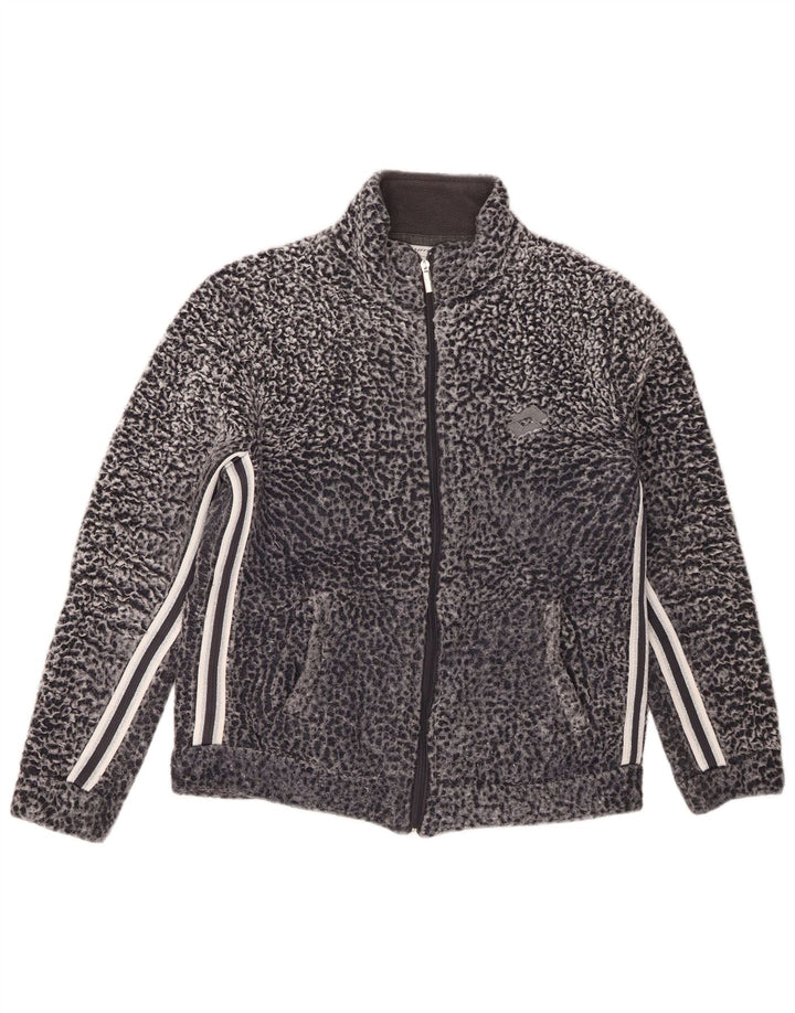 Lotto Damen Fleecejacke UK 16 Large Grau Polyester