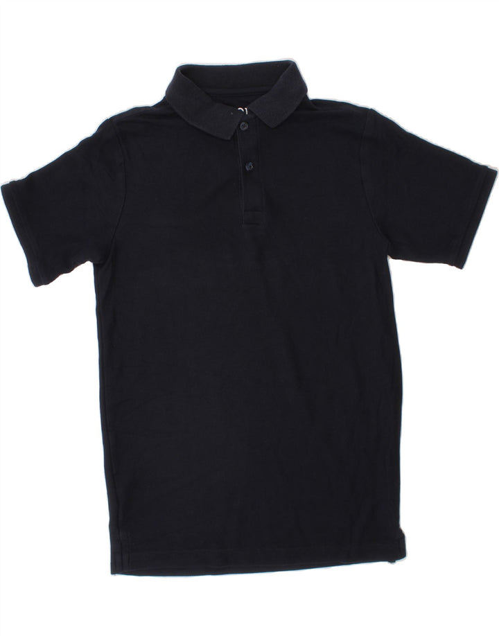 IZOD Boys Regular Polo Shirt 14-15 Years Large  Navy Blue Cotton Vintage Izod and Second-Hand Izod from Messina Hembry 