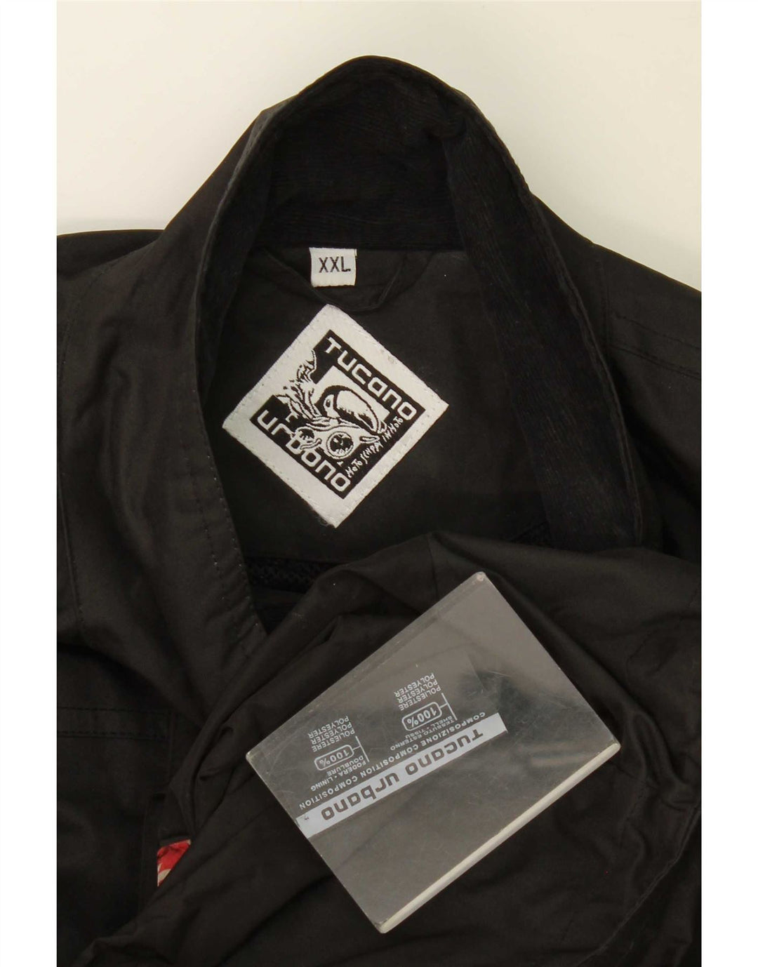 Tucano Urbano Herren Utility Jacke UK 44 2XL Schwarz Polyester