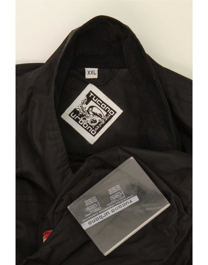 Tucano Urbano Herren Utility Jacke UK 44 2XL Schwarz Polyester