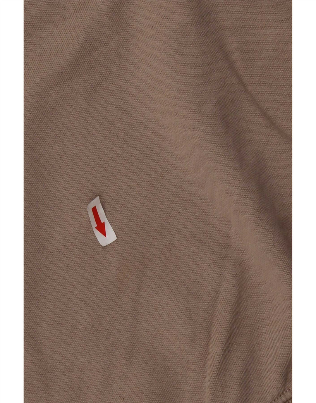Zara Herren-Sweatshirt-Pullover, mittelbeige Baumwolle