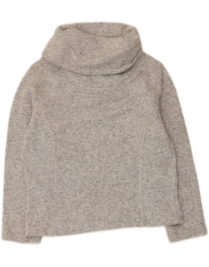 Mountain Warehouse Crop-Blusenoberteil für Damen, UK 12, Mittelgrau meliert