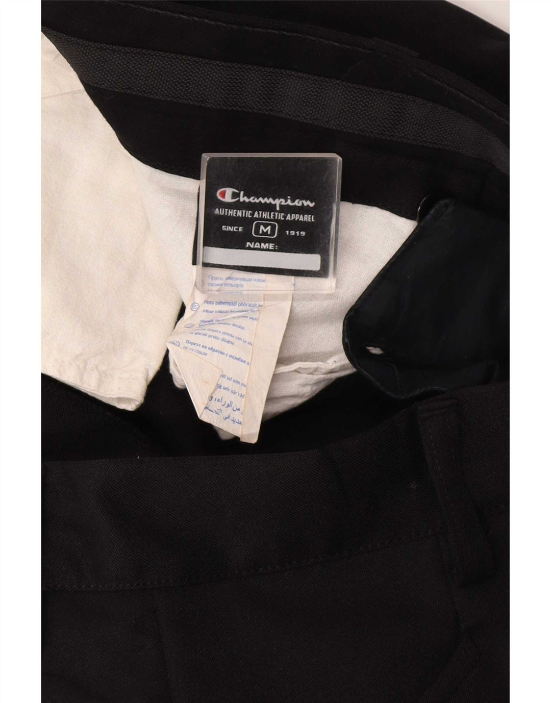 Champion Gerade Freizeithose für Herren, Größe M, W32, L30, Schwarz