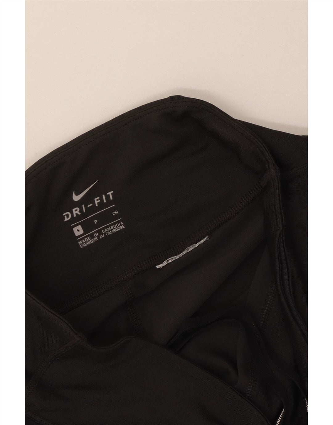 NIKE Damen Dri Fit Leggings UK 8 Small Schwarz