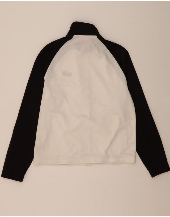PUMA Mens Tracksuit Top Jacket Large White Colourblock Polyester Vintage Puma and Second-Hand Puma from Messina Hembry 
