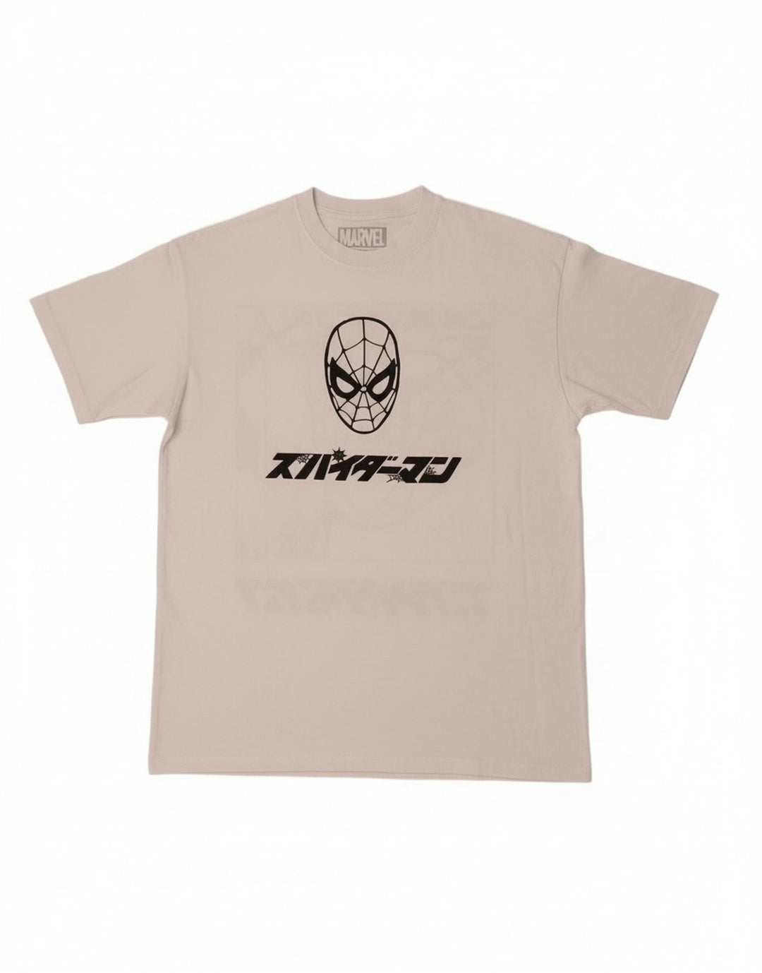 Pull & Bear Herren Marvel Graphic T-Shirt Top Mittelweiß