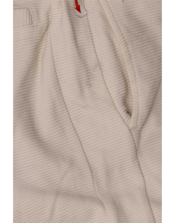 Zara Herren-Sportshorts, kleine weiße Nadelstreifen-Baumwolle