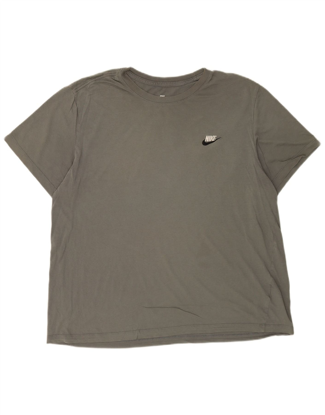 Nike Herren T-Shirt Top XL Grüne Baumwolle