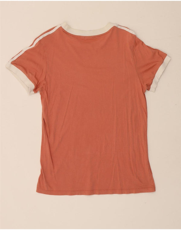 Adidas Damen T-Shirt Top UK 8 Small Pink