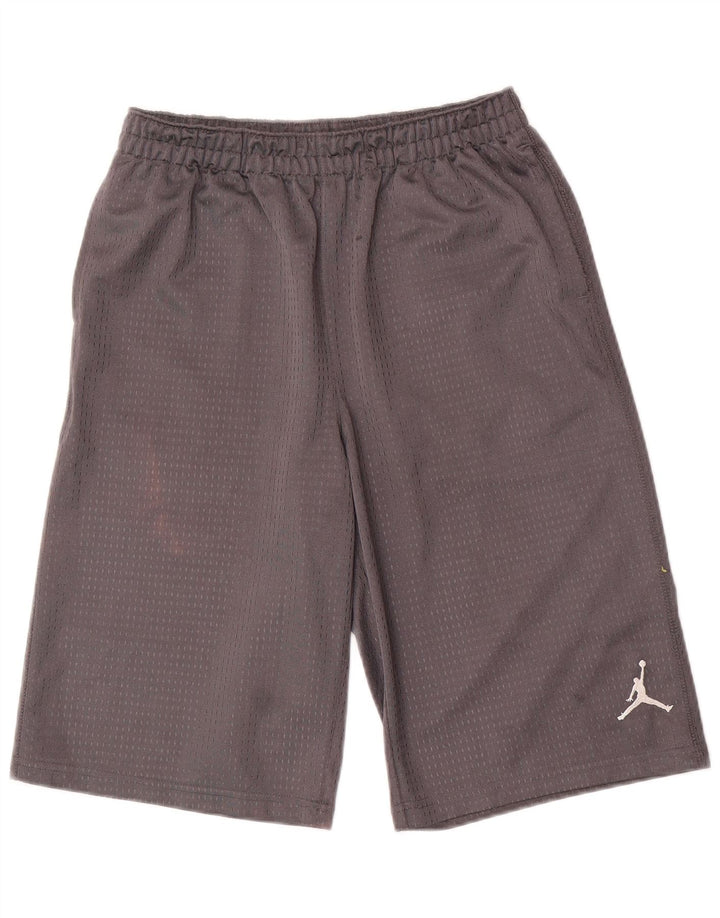 JORDAN Sportshorts für Jungen, 13–14 Jahre, XL, graues Polyester