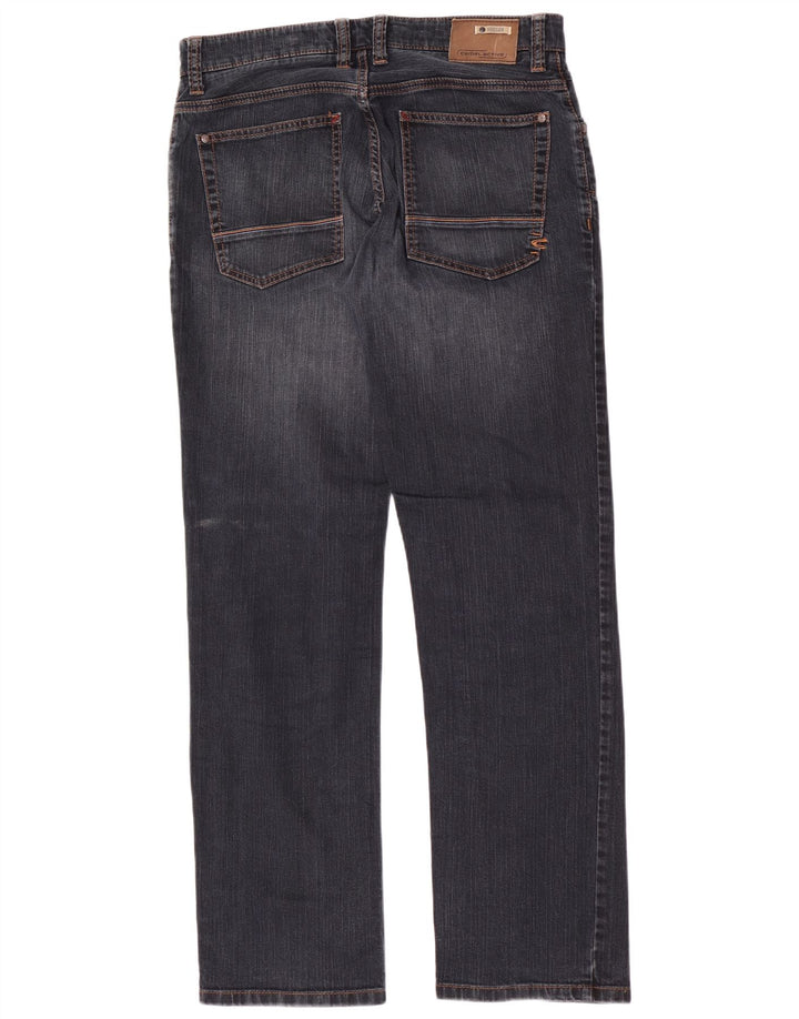 Camel Active Herren Straight Jeans W34 L32 Blaue Baumwolle