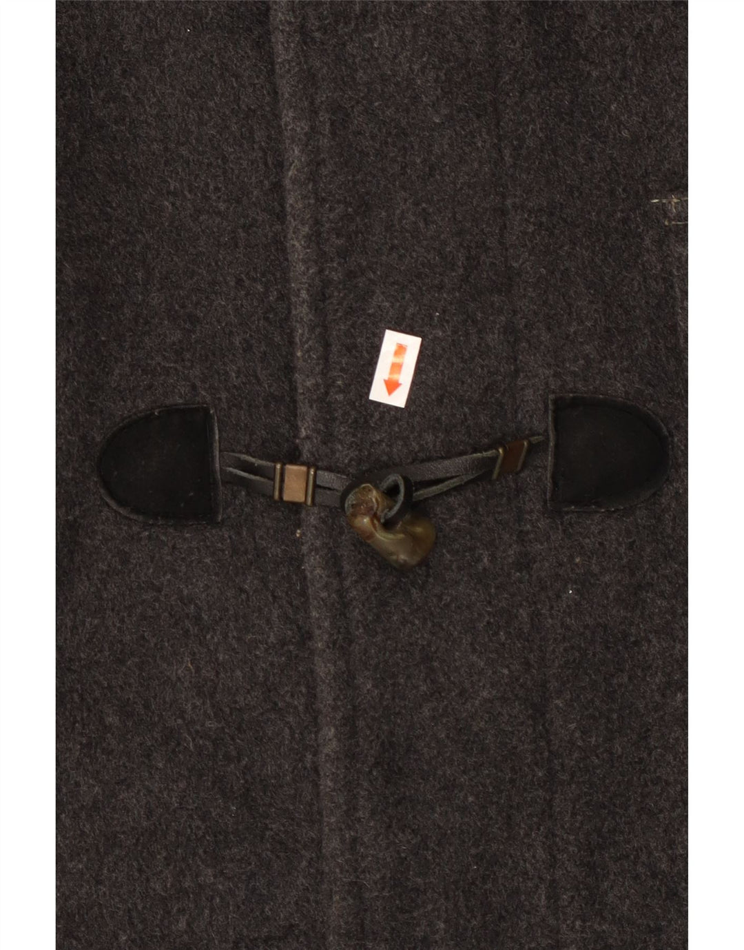 Wampum Herren Dufflecoat UK 40 Large Grau
