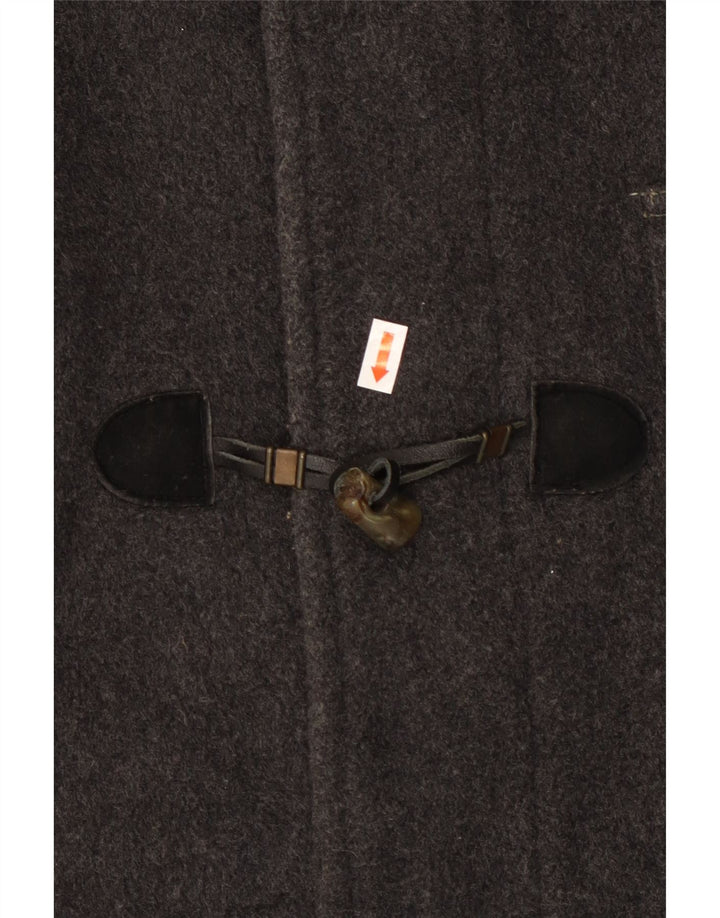 Wampum Herren Dufflecoat UK 40 Large Grau