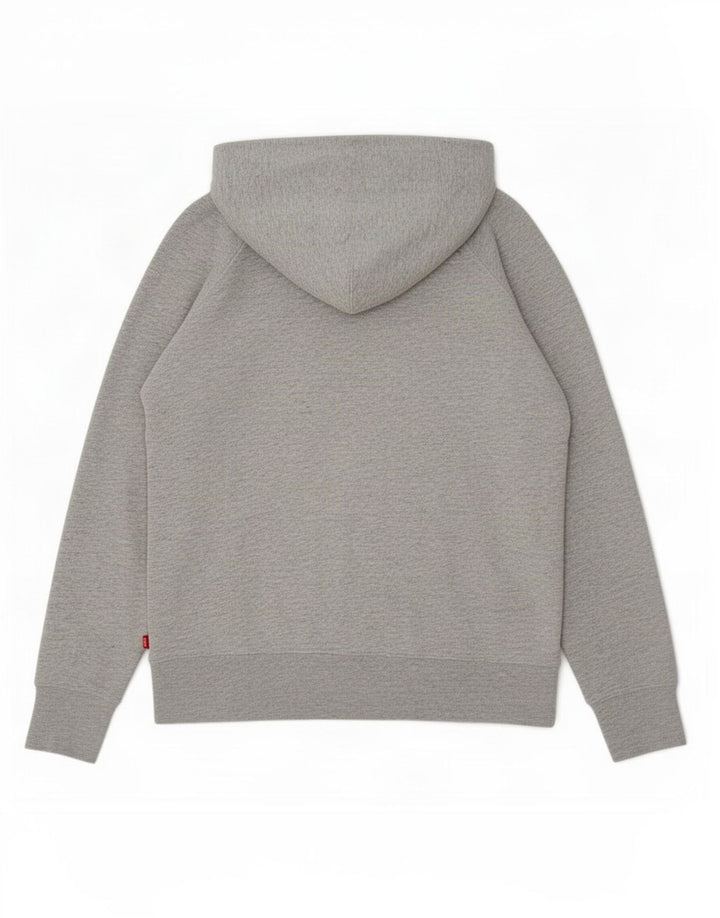 Levi's Herren-Kapuzenpullover mit Grafik, Größe S, Grau, Baumwolle