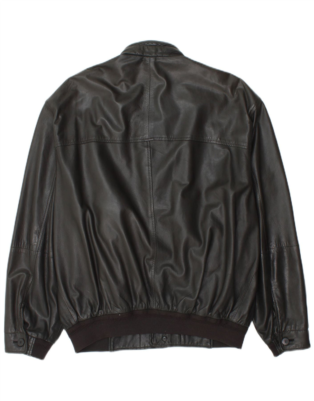 KAPRAUN Herren Lederjacke UK 40 Large Schwarz