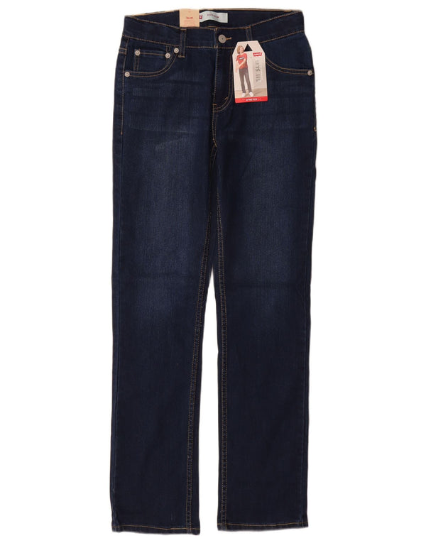 Levi's Jungen 511 Slim Jeans 13–14 Jahre W26 L30 Marineblaue Baumwolle
