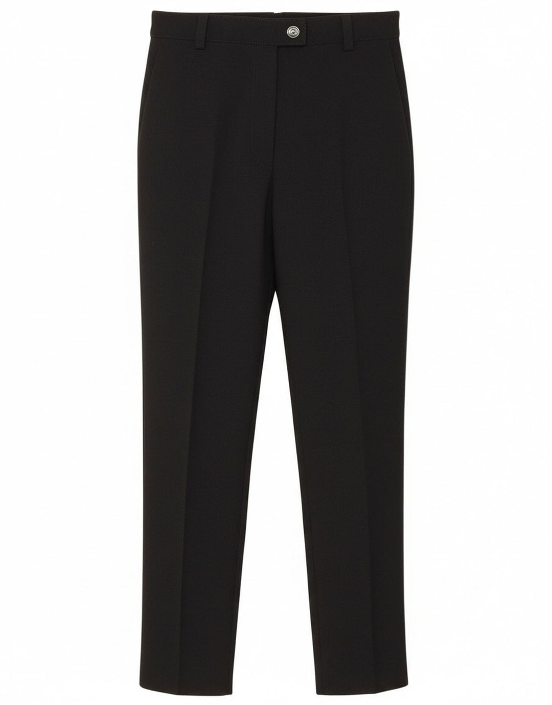 Colmar Damen-Freizeithose mit hoher Taille, schmal, Größe 42, Mittel W26 L26, Schwarz