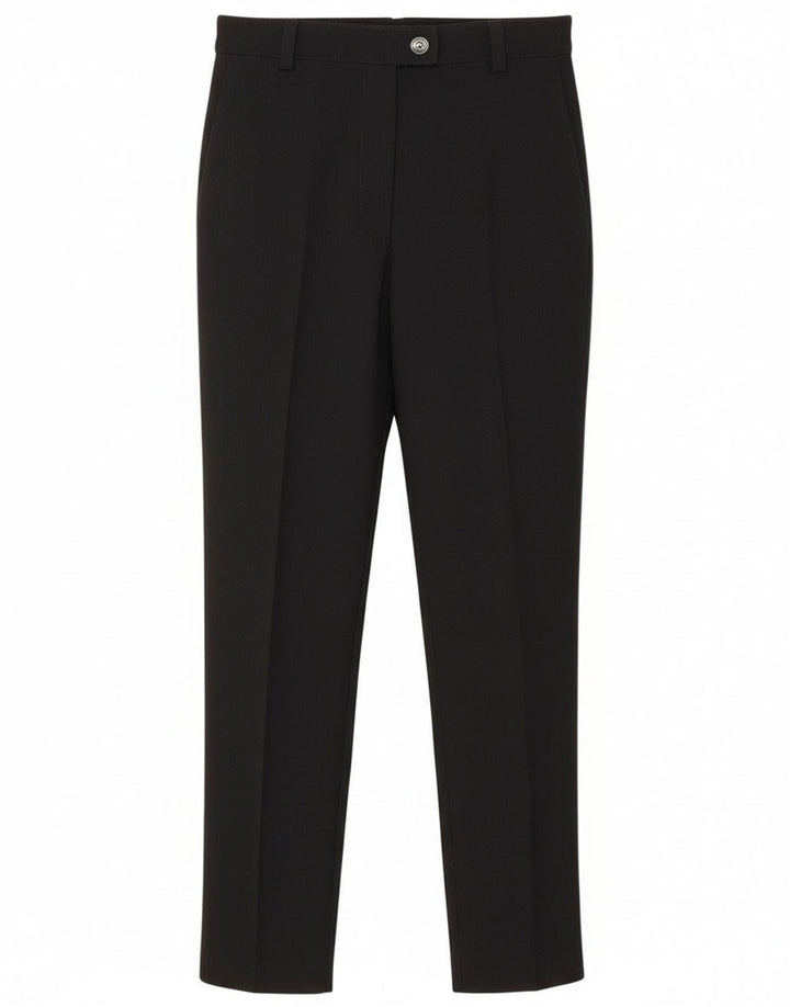 Colmar Damen-Freizeithose mit hoher Taille, schmal, Größe 42, Mittel W26 L26, Schwarz