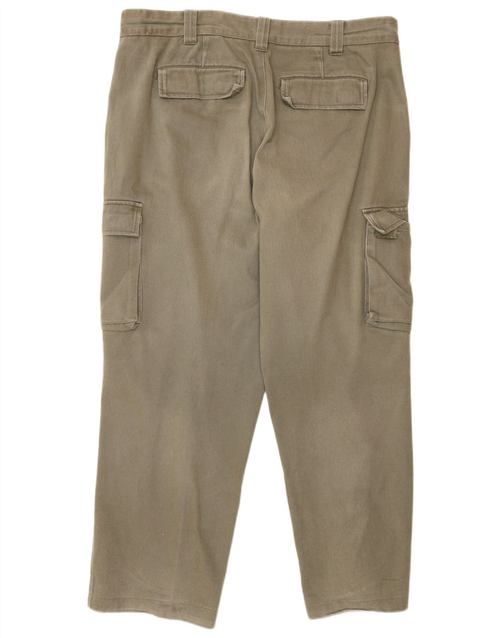 Timberland Herren gerade Cargohose W36 L27 Beige Baumwolle