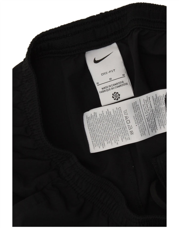 Nike Herren Dri Fit Graphic Sportshorts Mittelschwarzes Colourblock-Polyester