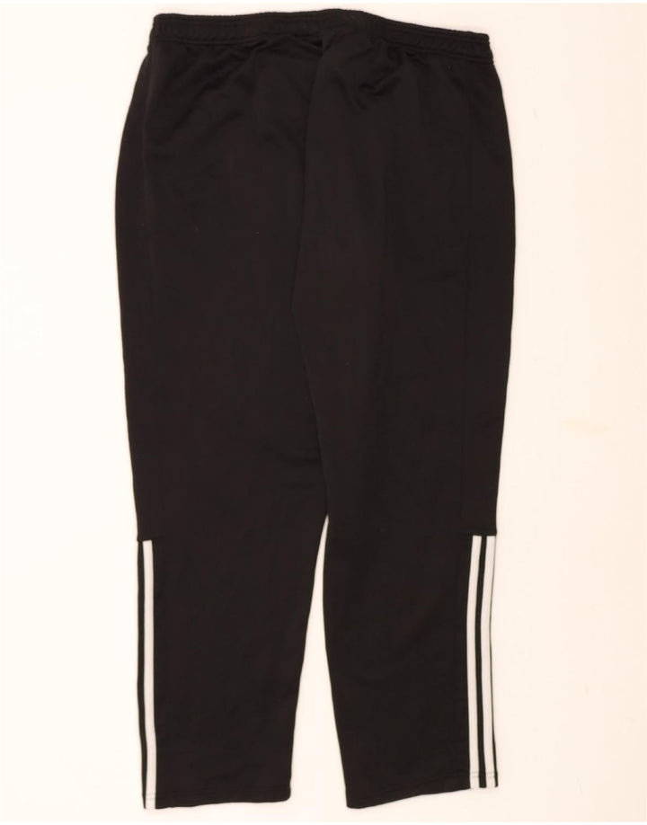 ADIDAS Mens Tracksuit Trousers 2XL Black Polyester Vintage Adidas and Second-Hand Adidas from Messina Hembry 
