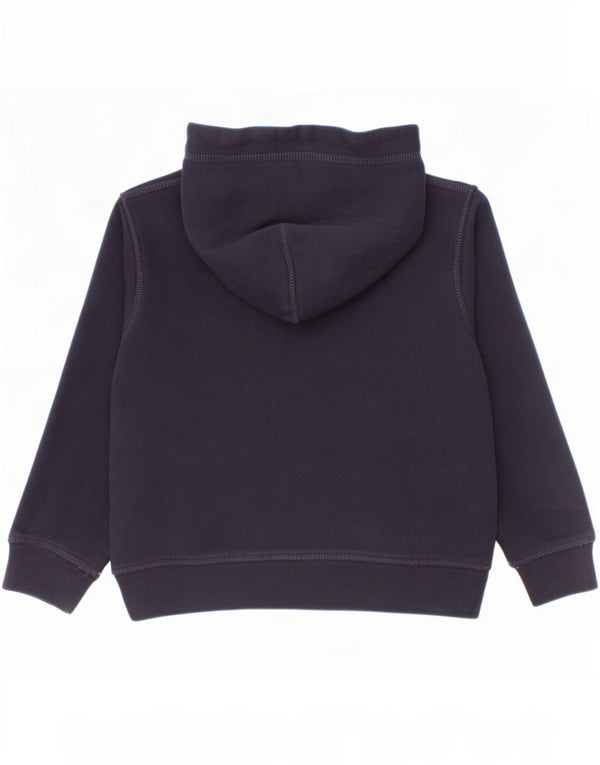 Tommy Hilfiger Kapuzenpullover mit Grafik für Jungen, 4–5 Jahre, marineblaue Baumwolle
