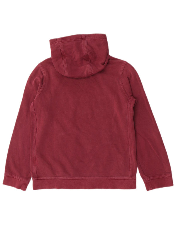 Nike Jungen-Pullover mit Grafik-Kapuzenpullover, 10–11 Jahre, mittlere kastanienbraune Baumwolle