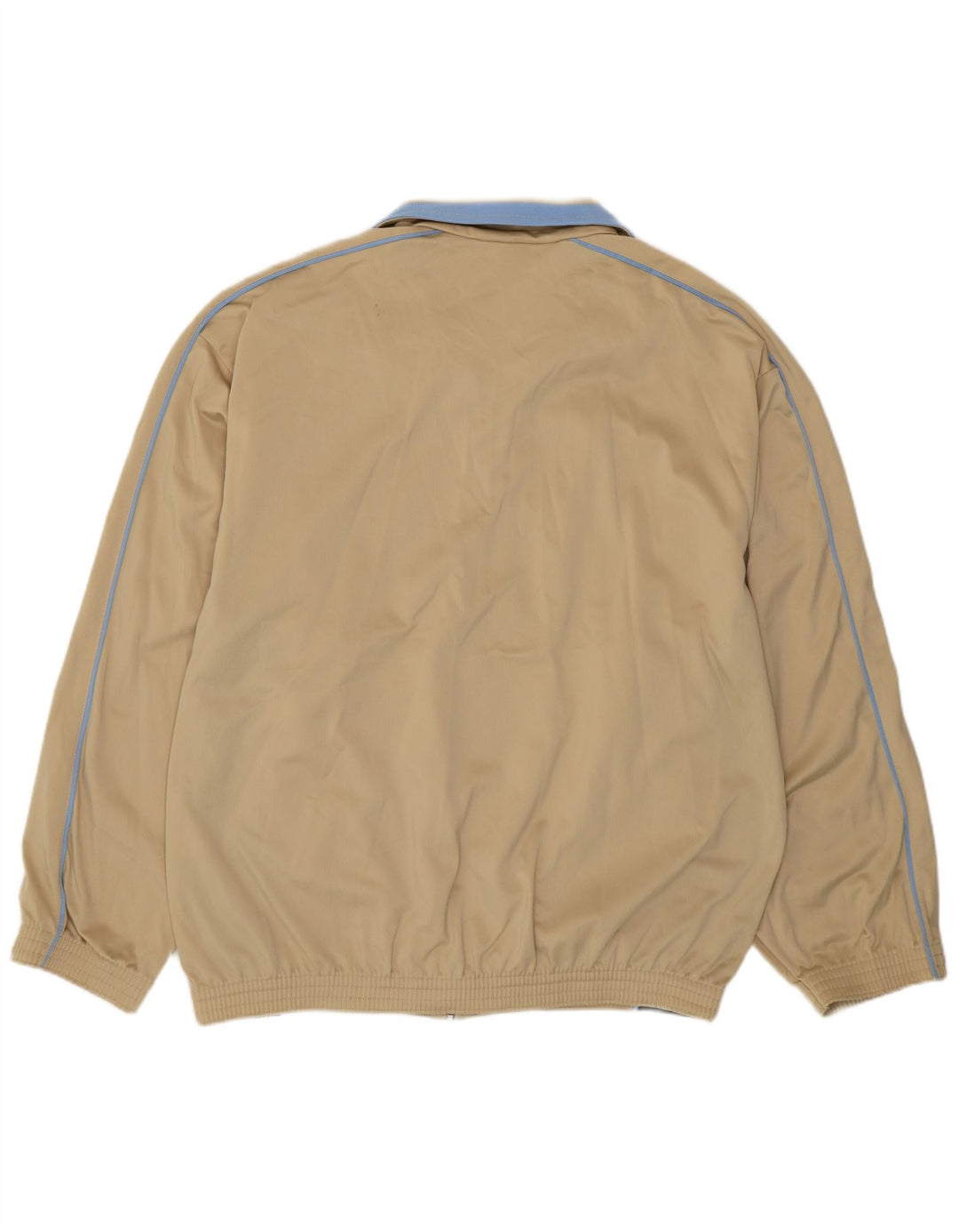 Puma Herren-Trainingsanzug-Top-Jacke XL Beige Colourblock-Polyester