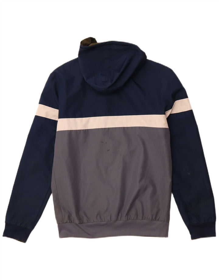 ADIDAS Herren Kapuzen-Wende-Trainingsanzug-Oberteil, Jacke, XS, Khaki, Polyester