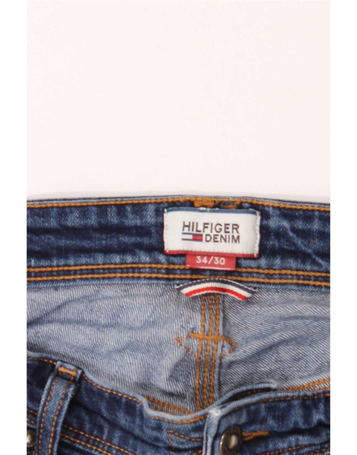 Tommy Hilfiger Herren Bootcut Jeans W34 L30 Blau