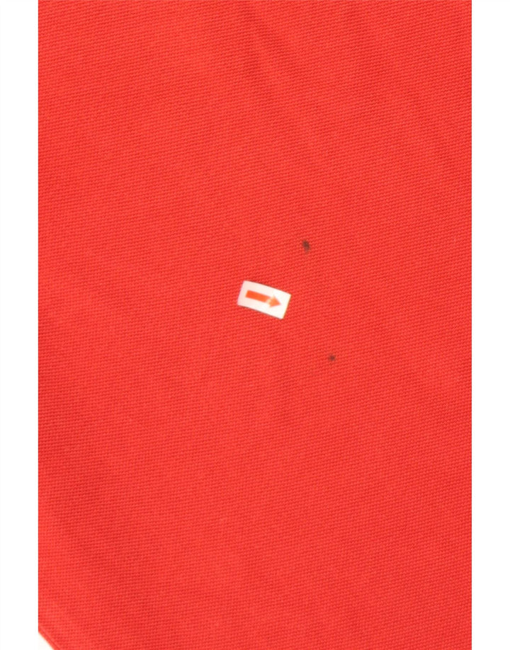 Tommy Hilfiger Herren-Poloshirt, große rote Baumwolle