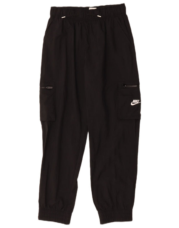 Nike Mädchen Cargo-Trainingshose Jogger 13–14 Jahre XL Schwarz Polyester